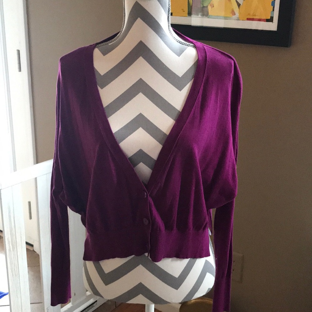 Plum color sweater